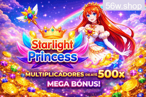 Starlight Princess - Slot game com multiplicadores na 56W